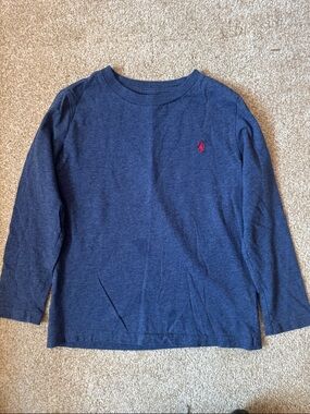 Polo by Ralph Lauren Navy Long-Sleeve Tee